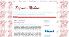 Desktop Screenshot of medan.kapusin.org
